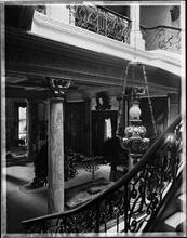 Rooms inside the Henry William Poor house.
