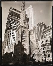 Rockefeller Center with Collegiate Church of St. Nicholas