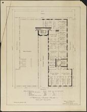 Typical Floor Plan For Lot 75 x 100 Ft. [Tenement housing plan.]