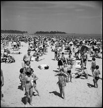 Orchard Beach, [Bronx].