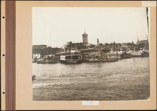 Battery. South Ferry [Amsterdam to Battery Place.]