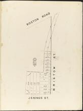 [Lots for sale in Crotona Park East, Bronx.]