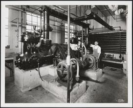 East 156th Street and Brook Avenue. Kingan Provision Company. Interior, refrigerator room