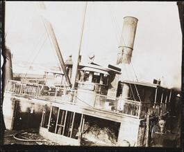 [Fire boat.]