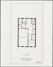 Twelfth Floor Plan. Proposed Building for The National Democratic Club. 617 Fifth Avenue New York City