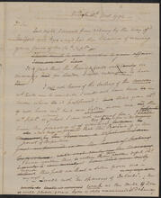 Letter from Peter Jay Munro to John Jay, November 18, 1794