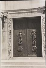 Door, St. Bartholomew's Chapel.