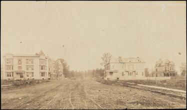 [Prospect Avenue north from Westchester Avenue.]