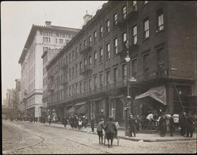 [Bleecker Street between MacDougal and Sullivan Streets.]