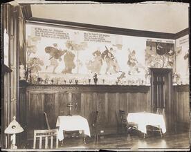 [Unidentified German restaurant.]