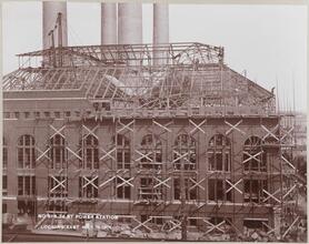 74 St Power Station Looking East