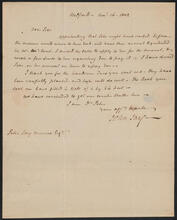 Letter from John Jay to Peter Jay Munro, November 16, 1802