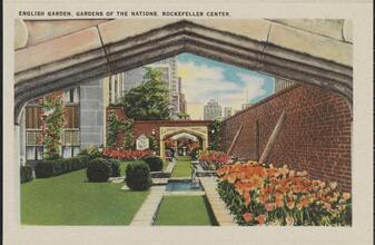 English Garden, Gardens of the Nations, Rockefeller Center.