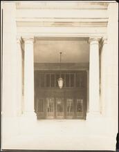 30th Street and Fifth Avenue. Textile Building. Entrance