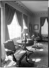 Charles S. MacVeigh [residence]. Living room window, sharp view.