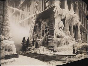 [Aftermath of the Equitable Fire.]