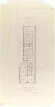 Typical Floor Plan. 2 Flat Apartment House. Lot 25' x 100'
