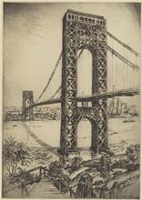[George Washington Bridge from New Jersey]