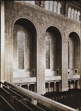 [Temple Emanu-El, interior.]