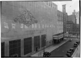 Rockefeller Center. Center theatre, from RCA Building.