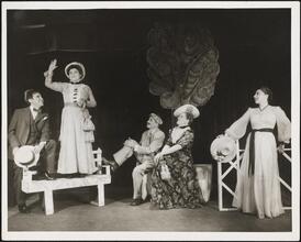 ["Uncle Moses" theater still.]