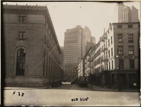 [South Street and Old Slip.]