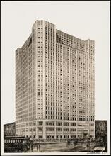[Rendering of a commercial building.]