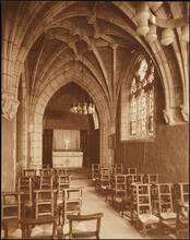 550 West 155th Street. Chapel of the Intercession. Interior, side chapel