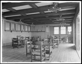 86th Street and Hudson River. Columbia Yacht Club, cafeteria.