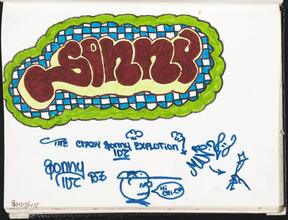 Sonny [Page in Chi Chi 133's black book.]