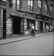 All Around the Town - Miscellaneous New York City Scenes [Tom Noonan's Chinatown Cathedral - The Rescue Society.]