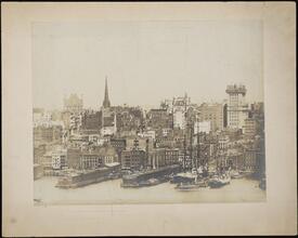[East River and Fulton Street.]