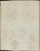 Map of Outlying Lots and Parcels of Land Near Harlem in the 12th Ward of the City of New York Belonging to Archibald Watt