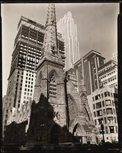Rockefeller Center with Collegiate Church of St. Nicholas