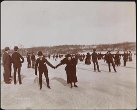 Skating, Van Cortlandt Park.