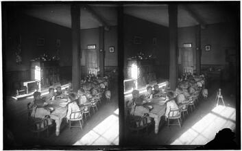 Baby Nursery in Five Points House of Industry, at supper.
