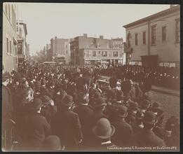 Funeral of Icaac E. Hoagland of Old Guard N.Y.