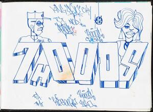 7Hoods [Page in Spider's black book.]