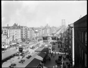 Williamsburg Bridge Approach, N.Y.