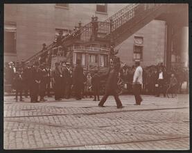 Advertising Coach, Fulton St., N.Y.