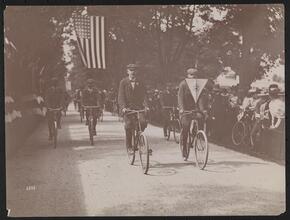 Bicycling Parade, Coney Island, Bicycle Path.