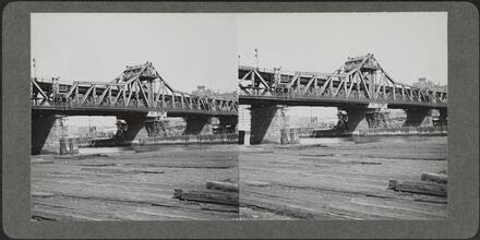 Elevated train platform.