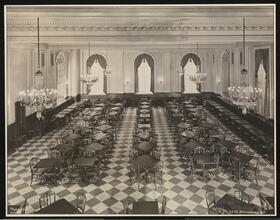 Schrafft's 2285 Broadway, Interior, Lunch Room from Above.