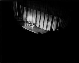 Swing Band Contest Sponsored by LOOK [Band performing on stage.]