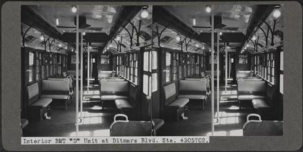 Interior BMT "D" Unit at Ditmars Blvd. Sta. 4305702.
