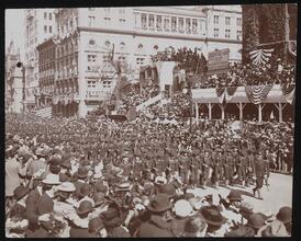 Parade, Dewey (Troop A)(1st Reg.Co.B)(West Point Cadets) Etc.