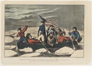 Washington Crossing the Delaware.