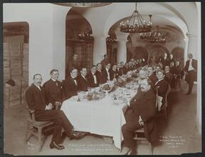 A Gathering of Kindred Spirits at Wine Vaults of Hotel Astor N.Y., March 4th 1905.