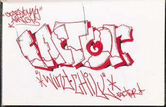 Factor [Page in Daze's black book.]