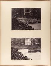 Military Parade, 22nd N.Y. Regt. at 23rd Street; 7th Regt. Company H [Washington's Centennial Parades.]